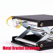 多功能高度调节器、结构、手动操作设计、升降台、升降工作台、小型升降移动式、剪刀升降机、可调支架高度、可调检查台、工作垫、车间布置