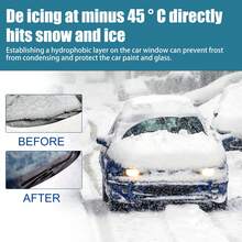 Rayhong Deicer - Automotive Windshield & Window Fast-Acting Strong Deicing & Defrosting Cleaner, Highly Effective & Deicer, Rapid Ice Melting & Long-Lasting Anti-Freeze - Multicolor - View 2