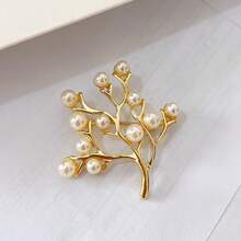 1pc Fashionable Hollow-Out Crystal Rhinestone Bee Insect Brooch, Suit/Dress Decoration Pin - Green - View 5