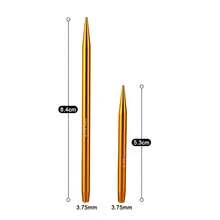 彩色可拆卸圓形編織針，袖口針，迷你針，手工毛衣針繩配件，3.0mm-6.0mm長短針，17cm-100cm旋轉繩，適用於手工縫紉編織DIY項目 - 彩色 - 查看 24
