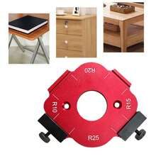 Woodworking DIY Round Corner R Corner Arc Template - 10-25R - View 9