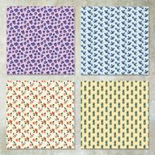 36 Sheets 6inch Fresh Fruit Theme Scrapbooking Paper, Suitable For Bullet Journals, Collages, Greeting Cards, Photo Albums And Crafts - Multicolor - View 3