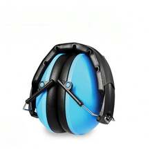 Kids Noise Reducing Earmuffs In Pink, Adjustable Headband With  Design, Hearing Protection For Children's Sleep And Study - Blue - View 5