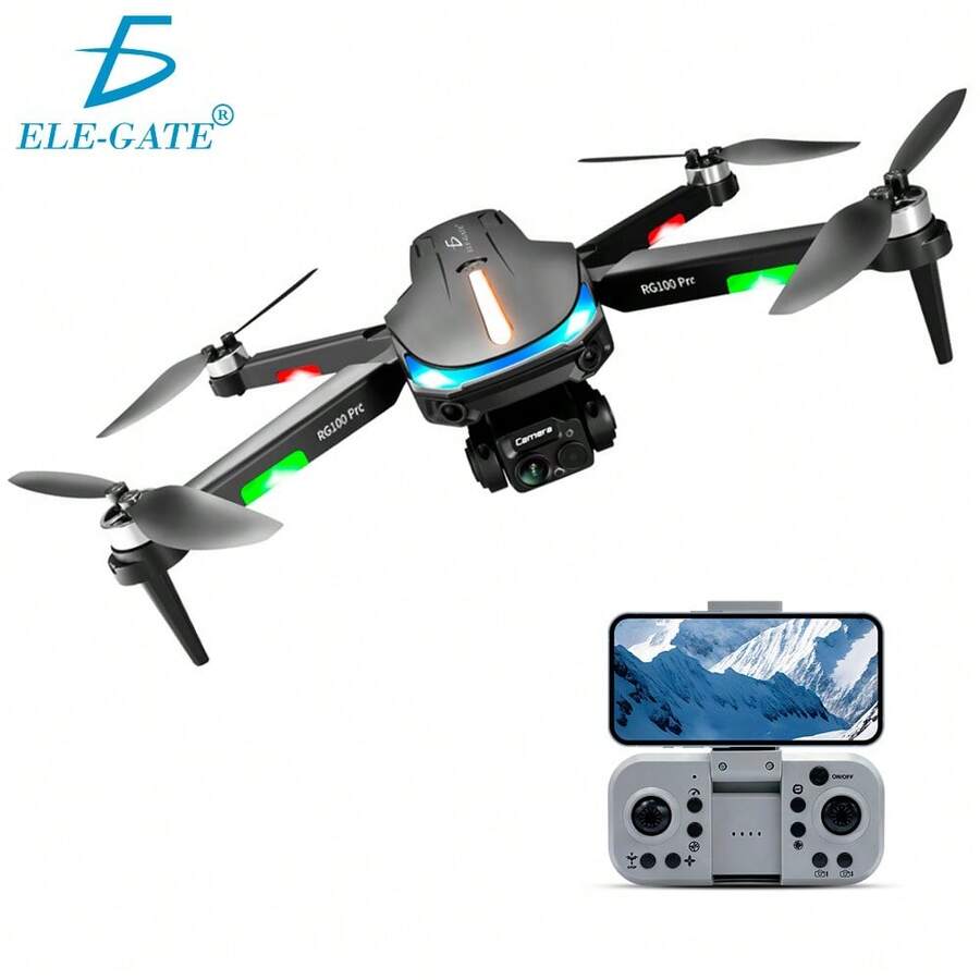 ELE-GATE Mini Dron con Camara Dual HD WIFI 4G con Control - Multicolor - Ver 1