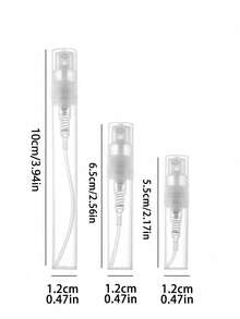 20pcs Portable Refillable Perfume Spray Bottle, Mini Perfume Refillable Spray, Cosmetic Essence Essence Water Storage Container, Spray Perfume Bottle, Perfume Spray Pump Box, Mini Pocket Purse Perfume Spray, Refillable Perfume Dispenser Pump Transfer Tool Use(2ML/3ML/5ML)