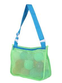 1个儿童网眼沙滩包，20厘米 x 24厘米沙滩贝壳收纳袋，适合男孩女孩游泳，适合3-12岁儿童（此包略小，适合2-12岁儿童） - 彩色 - 查看 26