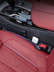 1 Pair Front Seat Gap Filler – Universal EVA Storage Strip For Driver & Passenger Seats, Prevents Items From Falling, Keeps Car Interior Tidy (Not For Rear Seats)Car Seat Gap Organizer Strips