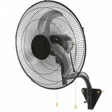 18 Inch Wall Mount Fan Oscillating, 3-Speed High Velocity Max. 4000 CFM Industrial Wall Fan For Indoor, Commercial, Residential, Warehouse, Greenhouse, Workshop, Basement, Black