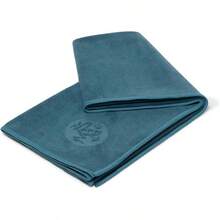 eQua - Toalla de Yoga, Absorbente, de Secado rpido, Antideslizante para Yoga, Gimnasio, Pilates, Fitness al Aire ltima intervensin - Gris verdoso (Sage Solid) + 26.5" x 16" - Ver 2