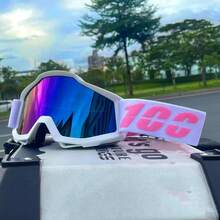 Easypie Selection Gafas de motocicleta, gafas de motocicleta para exteriores, gafas de sol para hombres todoterreno, máscara facial para bicicleta de montaña/buggy de dunas, a prueba de viento y protectora, gafas de ciclismo de carreras, gafas de esquí para deportes al aire libre, gafas de nieve para adultos, gafas a prueba de frío, gafas de esquí de alta montaña, gafas de sol de nieve para deportes al aire libre - Gafas de protección - Ver 10