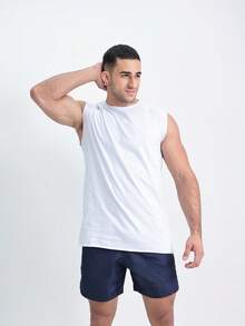 Men T-Shirts - 白色 - 查看 2