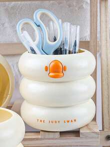 1 Stück kreative, süße Stifthalter, großvolumige Stifteaufbewahrungsbox für den Schreibtisch, Büro/Schule/Wohnheim Make-up Pinsel Organizer