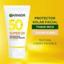 Gel Crema Hidratante Facial con Vitamina - Protector Solar UV SPF 50+ de 40ml, Efecto Mate, para Todas las Pieles, Uso Diario - Multicolor - Ver 6