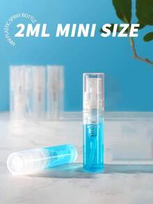 20pcs Portable Refillable Perfume Spray Bottle, Mini Perfume Refillable Spray, Cosmetic Essence Essence Water Storage Container, Spray Perfume Bottle, Perfume Spray Pump Box, Mini Pocket Purse Perfume Spray, Refillable Perfume Dispenser Pump Transfer Tool Use(2ML/3ML/5ML)