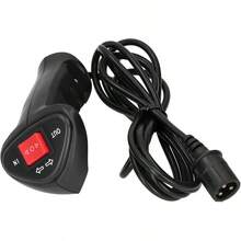 Windensteuerung, universelle elektrische Windenfernbedienung mit Kabel für Autofahrzeuge - Schwarz - Übersicht 1