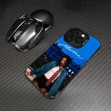 Funda de teléfono sexy Kpop BK J-j-Jennie compatible con  17 Air 16 15 14 13 12 11 Pro Max Plus, color a prueba de golpes, cubierta trasera plateada, compatible con funda de  17, funda de  17 Pro, funda de  17 Pro Max - z10 - Ver 2