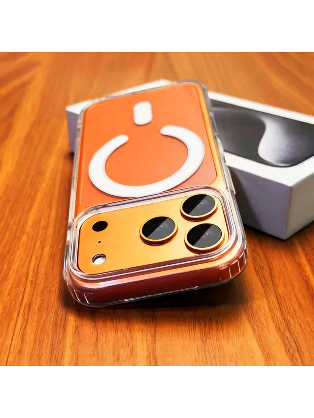 Hadaasi 1 قطعة حالة هاتف شفافة مغناطيسية أكريليك أ...