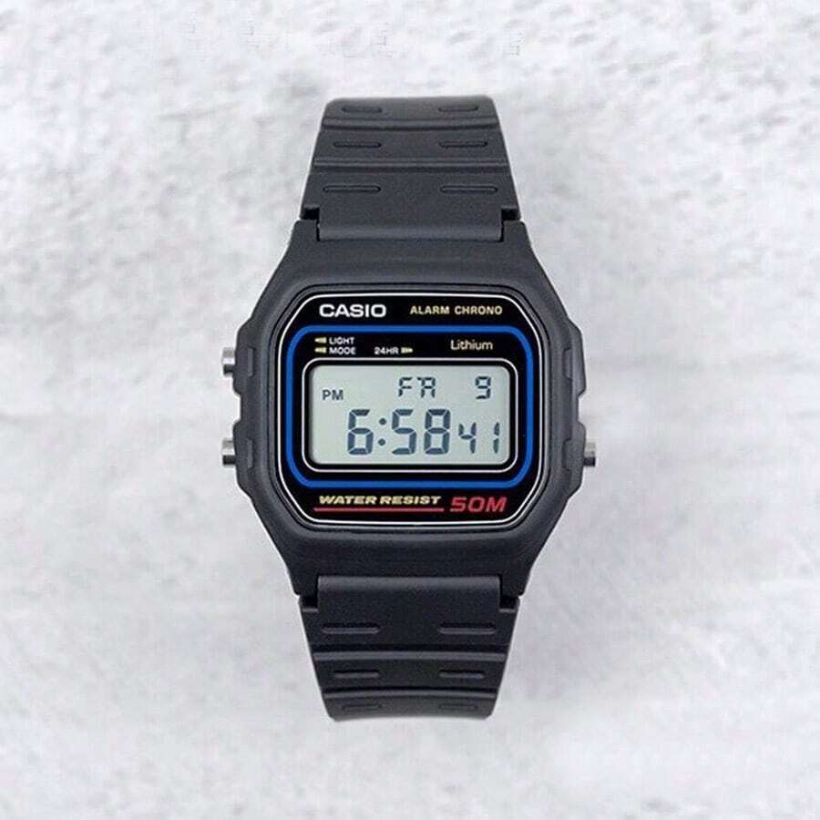 Casio YOUTH Series - Circular Display Series Quartz Movement Men's Watch W-59-1V