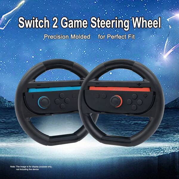 2pcs Ergonomic Steering Wheel Grips For Nintendo Switch 2nd Generation Console, Enhance Gaming Experience