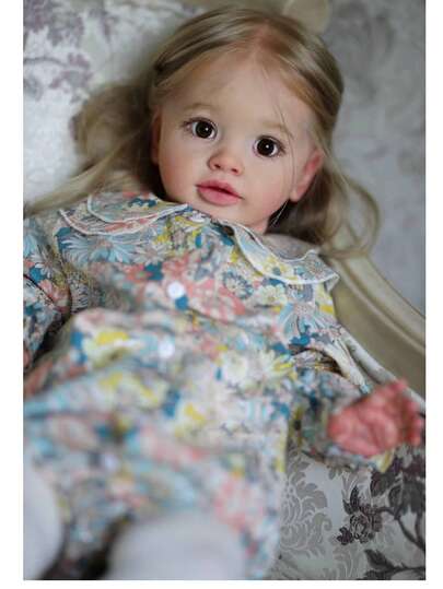 Huge Size  Reborn Baby Dolls 26 Inch Reborn Toddler Girl Dolls Lifelike Soft Cuddle Body Reborn Dolls Toys Best Gift For Kids