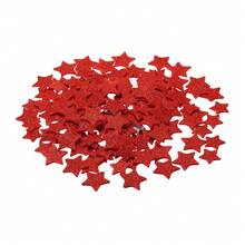 Foam Stickers, EVA Self Adhesive Glitters Foam Shape Sticker Craft Supplies For Scrapbook Card DIY Making Home Decor - 紅色五角星款300個 - 查看 1