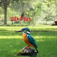 قطعة واحدة لوح ديكوري من الروبن مسطح 2D، للاستخدام الخارجي، مناسب لأواني الزهور والحدائق و الساحات الخارجية، الأعياد، وتزيين حديقة المنزل، لافتة ديكورية خارجية متينة، وتكون مسطحة على الأرض ، ملتقط شعار ضوء الشمس