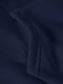 女士浅灰色Y2K风格休闲卫衣，带口袋，宽松长袖套头衫，适合秋冬季穿着 - 藏蓝色 - 查看 5