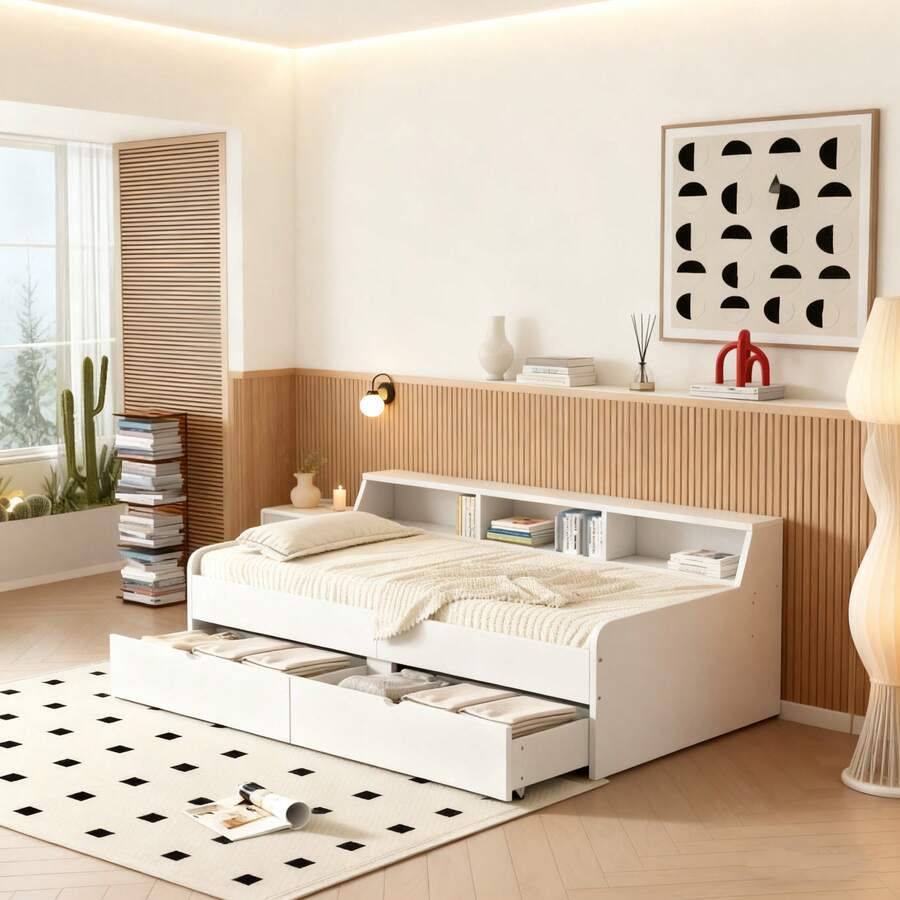 Futons - White - View 1