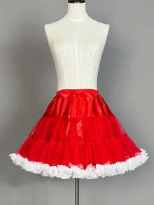 Fluffy Puffy Slip For Women Under Dress Layered Full Petticoat With Soft Tulle For Ballgown & A-Line Dresses Comfortable Waistband For All-Day Wear Fall Clothes For Women