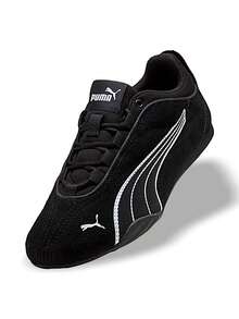 Puma CATCH SOLEIL SD 女子运动休闲鞋绒面黑色防滑 403955-03 - 黑色 - 查看 4