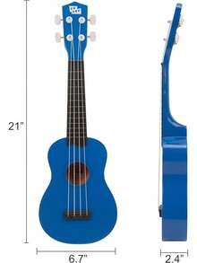 21 Ukulele (Totems) - Blue - View 4