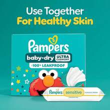 Pampers Baby Dry - Pañales Etapa 3, 32 Piezas.Para bebés de 7 a 13 Kg - Talla 1 (44 Unidad) - Ver 7