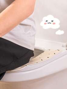 1件/套 U型马桶坐垫，防水、保暖、可水洗泡沫马桶垫，适用于家庭、孕妇浴室装饰、浴室用品、家居用品、浴室配件、马桶工具