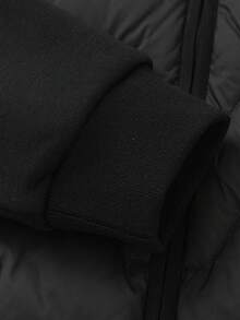 Balabala 2025 Tween Boy Lightweight Down Jacket, Waterproof & Warm For Winter - Black - View 9