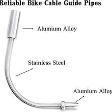 Bicycle V-Brake Cable Housing Set, Bent Tube Protective Sleeve, Brake Hose, Suitable For Mountain Bikes