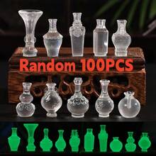 Chai thủy tinh cổ sáng tạo phong cảnh vi mô, Bình hoa trong suốt phát sáng, Phụ kiện trang trí sân vườn thực tế, Tượng nhỏ bằng nhựa phong cảnh vi mô văn phòng, Túi đựng đồ trang trí nhà búp bê tự làm, Trang trí bàn làm việc, Mô hình nhà búp bê thu nhỏ, Trang trí xe hơi, Đạo cụ chụp ảnh, Quà tặng ngày lễ, Quà tặng Giáng sinh, Quà tặng Halloween - Màu sắc - Xem 11