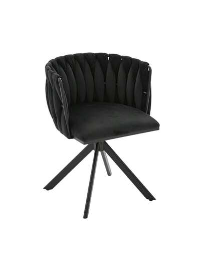 Fluwelen Seats Heavy Metal Frame, 180 Degree Swivel Function, Back, Zachte Luxurious Flexible Between Living Room, Budol Creative Workspace (Set Of 2) view 7