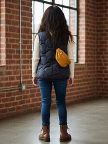 Tween Girls Jackets - Navy Blue - View 2