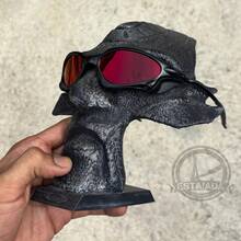Juliet Penny Men's Carbon Black Torch Sunglasses With Side Pins - 黑色火炬 - 查看 2