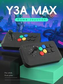 DATA FROG Y3A MAX 2.4G Wireless Fight Stick - Compatible With PC Android IOS Linux Multi-Platforms - Shape - View 3