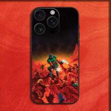 Custodia per telefono compatibile con modelli Game D-Doom Dark Ages, adatta per iPhone 16, 15, 14, 13, 12, 11, Pro, XS, Max, XR, Plus, E, Mini, in colore nero, antiurto. Custodia compatibile con modelli 17 Pro Max, 17 Pro, 17. - Z1 - Visualizzare 11