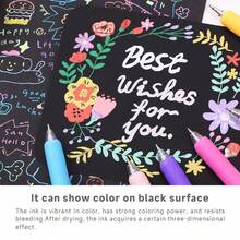 朗格36-90色圆珠笔，0.7mm笔尖，可伸缩，大容量墨水，适用于绘画、勾线、涂色、学习、记笔记、高亮等，专业美术用品，返校季礼物，送给朋友、家人和学生