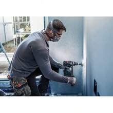 Bosch 1x Sierra de corona PRO Multi Material Power Change Plus (para Madera blanda, Cartón-yeso, Ø 46 mm, Professional Accesorios Taladro) - Gris - Ver 5