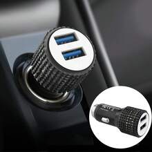 1pc Shiny Rhinestone Car Charger, Fast Charging USB Type-C Car Phone Charger, Diamond Adapter, Compatible With Phones, Dashcams, GPS And Other Devices, Ideal Gift For Men And Women On Holidays/Birthdays - Multicolor - View 27