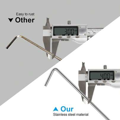 10 件重型金属帐篷桩，适用于户外装饰、园艺和天篷、圣诞装饰
