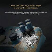 G7 Pro Wireless Gaming Controller, Dual Trigger, PC Motion Mapping, 1000Hz Report Rate, Triple Mode Connection, Supports Software Parameter Adjustment, Comes With Smart Charging Dock, Compatible With PC/Steam/Android - Limited Edition - Ming Dynasty Joint Wireless Xbox Model - View 3