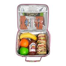'Style 321' Insulated Crew Lunch Bag W Bottle Holder Boho Rainbows - Pink - View 5