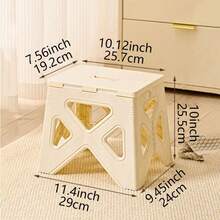 1 件超轻可折叠迷你脚凳 - 坚固且可调节，非常适合家庭、厨房、浴室、钓鱼和户外探险 - 防滑、易于存放、占地面积小 - 彩色 - 查看 13