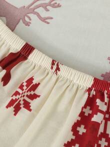 1 pieza Funda de sofá con tema navideño, decoración de fiesta festiva - Tela suave y elástica adecuada para restaurantes, apartamentos, dormitorios, hoteles, decoración navideña del hogar, decoración navideña, decoración festiva, decoración estacional, ajuste ceñido, decoración de dormitorio