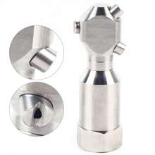 360° Rotary Tank Cleaning Nozzle - 303 Stainless Steel Self-Rotating Jet Head For Tanks, Barrels & Pipelines - Silver - View 12